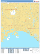 Long Beach Digital Map Basic Style